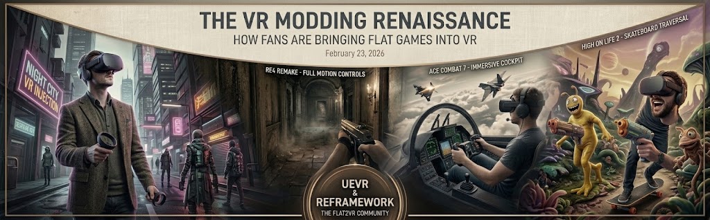 The VR Modding Renaissance: How Fans Are Bringing Flat Games Into VR
