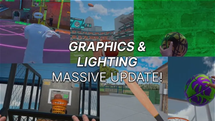 Developer update image for GRAPHICS & LIGHTING - MASSIVE UPDATE
