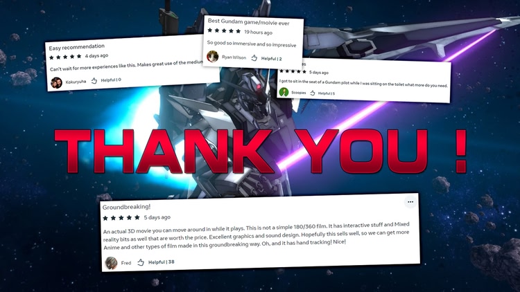 Developer update image for Thank you !