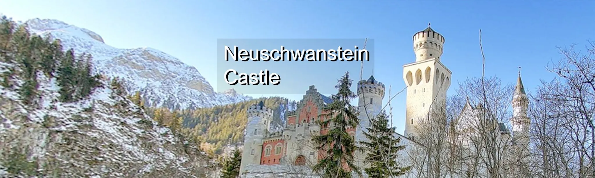 Neuschwanstein Castle Tour Germany - inside and outside - VR Travel