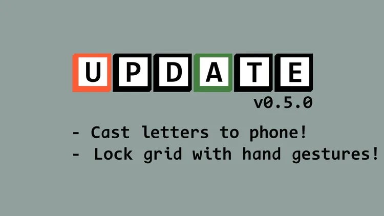 Developer update image for Co-op Casting & Hand Gestures!