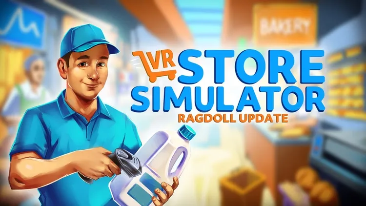 Developer update image for VR Store Simulator - Employee Hiring, In-Game Store, and More!