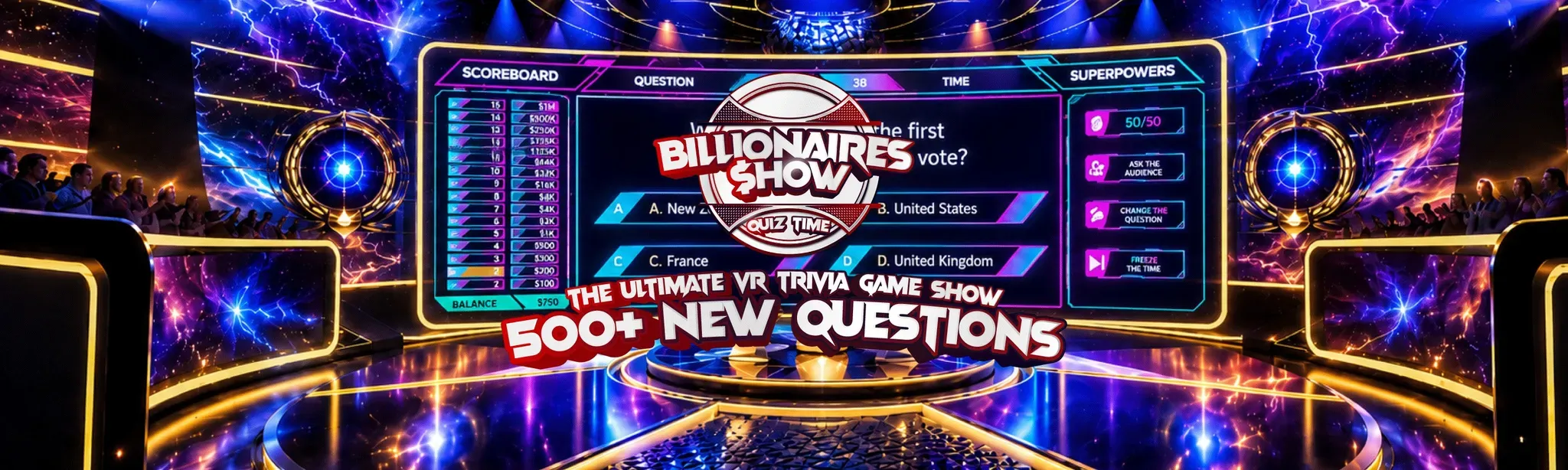 Billionaires Show: Quiz Time