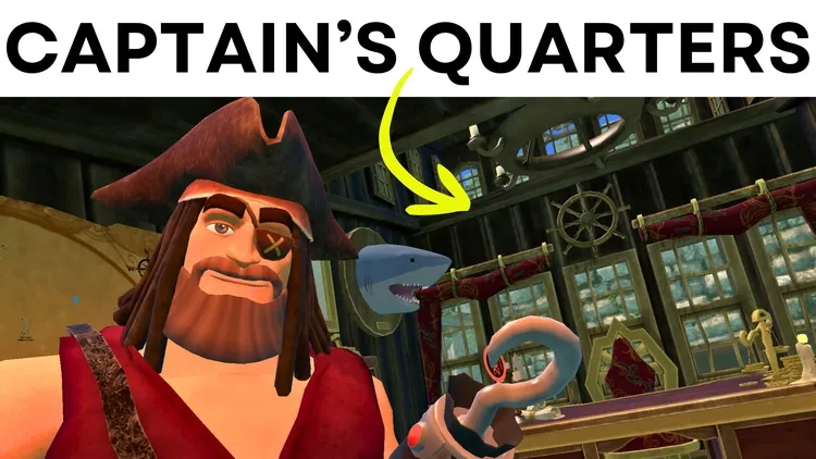 Developer update image for Captain's Quarters Now in Sail VR!!! 🏴‍☠️