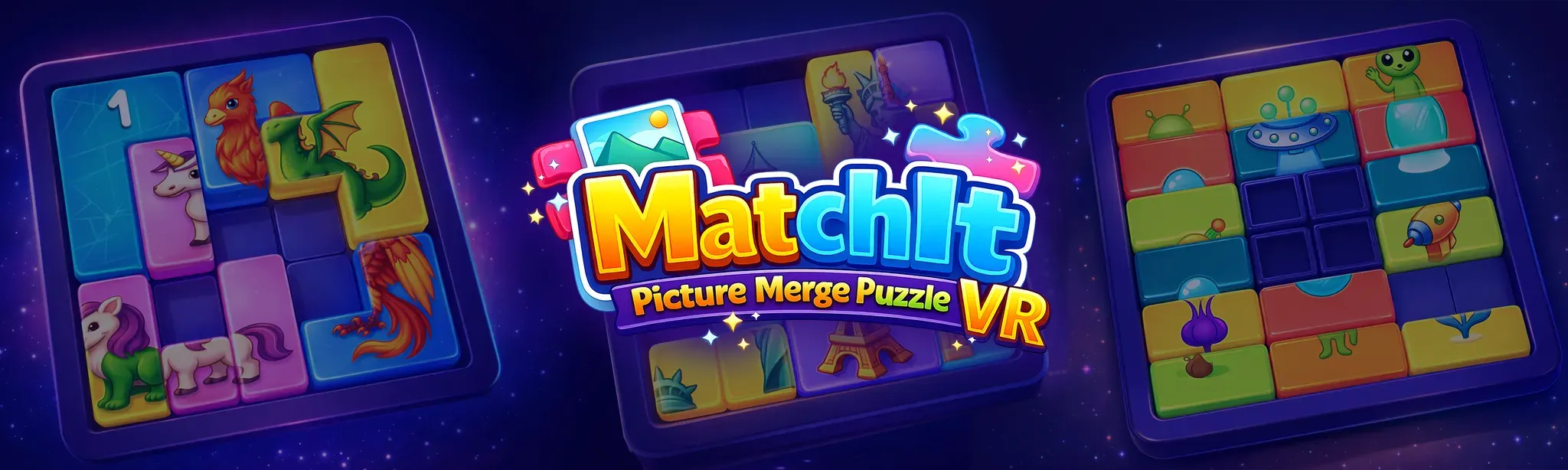 Match It: Picture Merge Puzzle VR