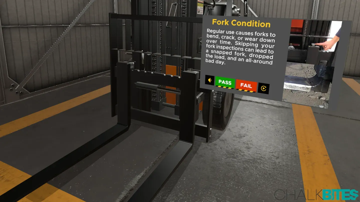 Enterprise Forklift OSHA Training Simulator cover image