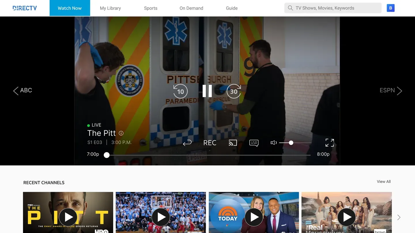 DIRECTV: Live TV & Streaming cover image