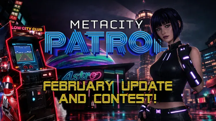 Developer update image for February Update & Contest!