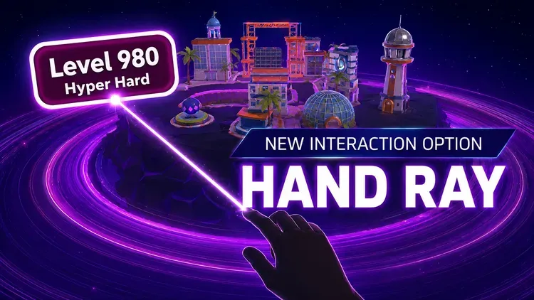 Developer update image for Elevating Your Gameplay: Introducing Hand Rays to Jolly Match 3 MR