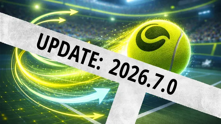 Developer update image for Update v2026.7.0 - Tennis Physics