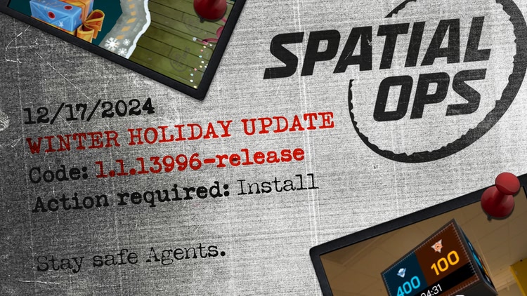 Developer update image for Winter Holiday Update!