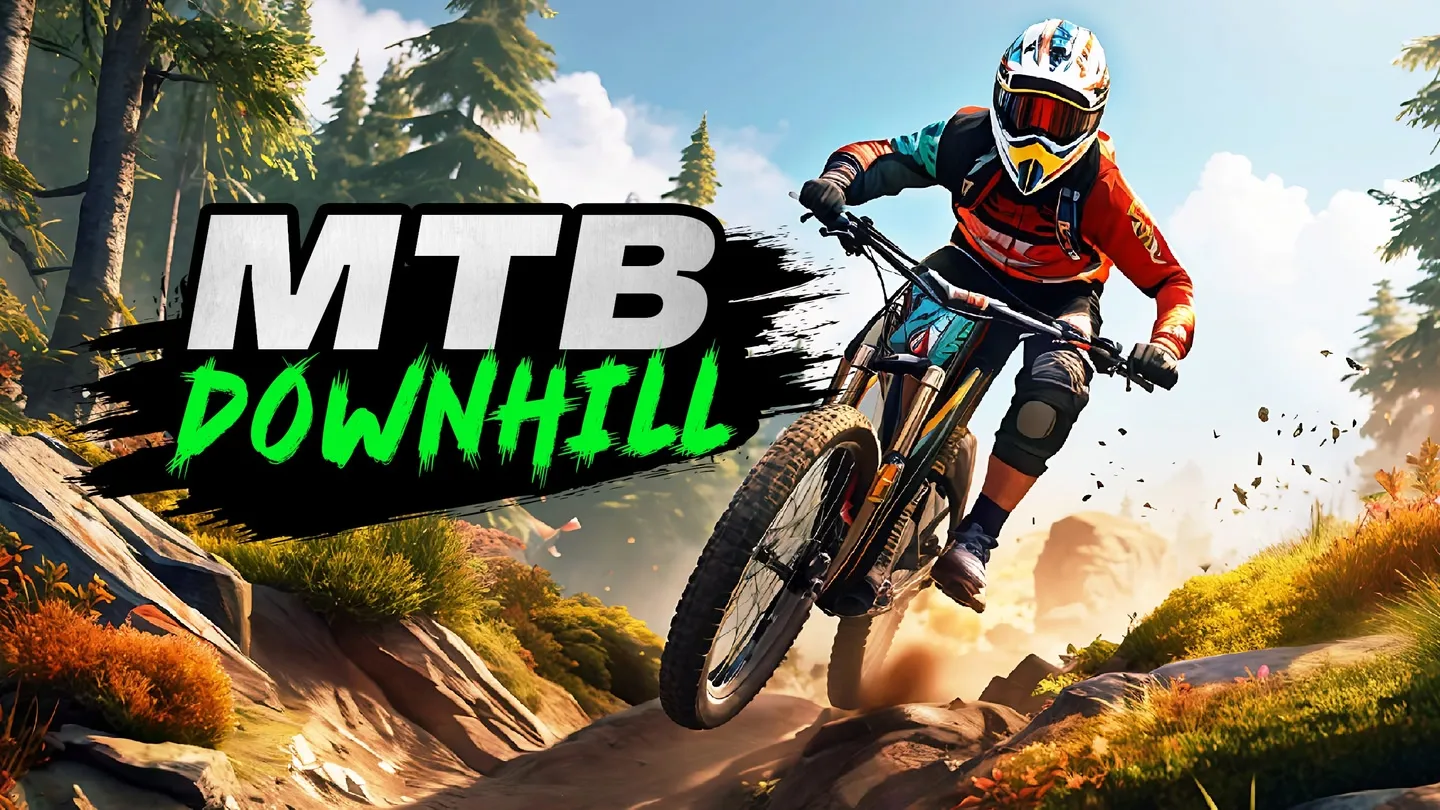 Mountain Bike Downhill trailer 0