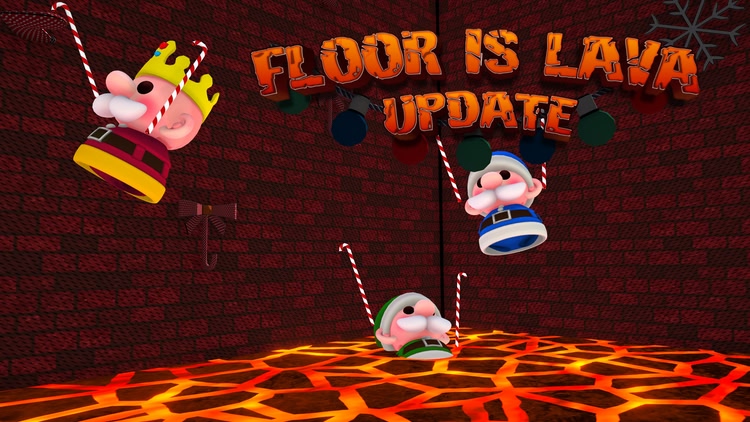 Developer update image for 🎅Santa Climber Update: The Floor is Lava!🔥