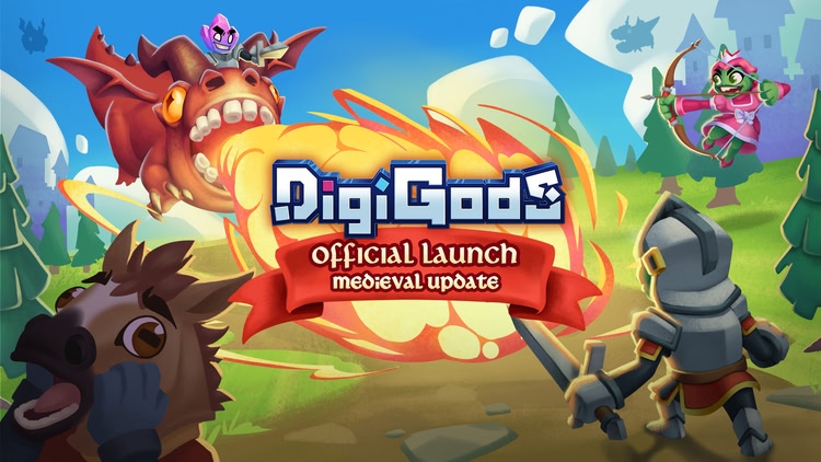 Developer update image for Our Second Game, DigiGods, Has Officially Released! 