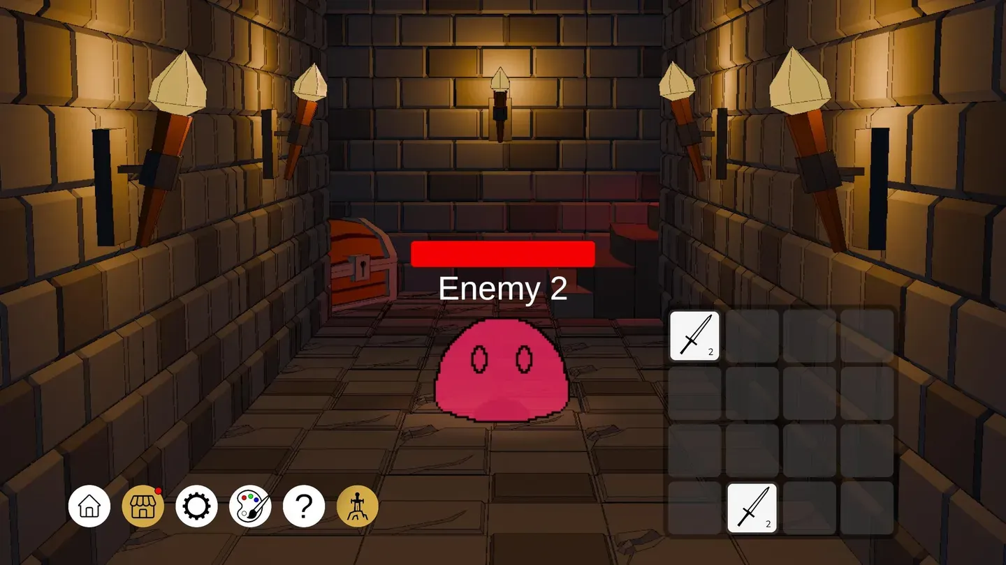 Attack on Slimes (2048 RPG) cover image
