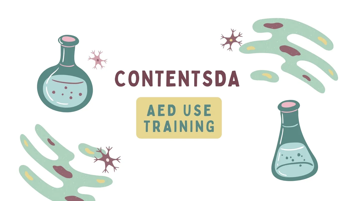 AED Use Training - ContentsDA trailer 0