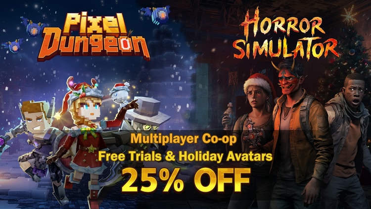 Developer update image for Christmas Multiplayer FREE TRIAL with Free Avatars & Masks🎅