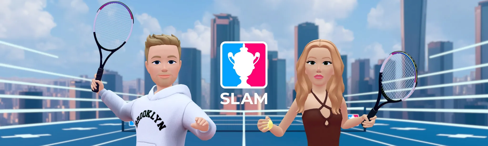 Slam Tennis VR hero image