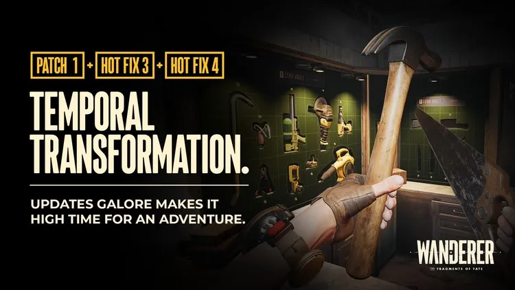 Developer update image for TEMPORTAL TRANSFORMATION : Updates galore