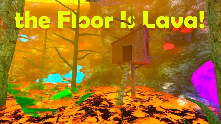 Developer update image for THE FLOOR IS LAVA 🔥 🔥 🔥