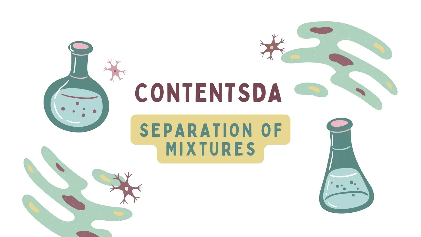 Separation Of Mixtures Experiment - ContentsDa Science Experiment trailer 0
