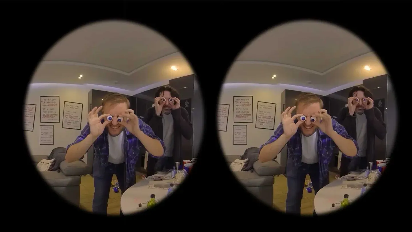 Living in Sim | 360 3D Movie | Do We Live in a Simulation? | Comedy, Horror trailer 0