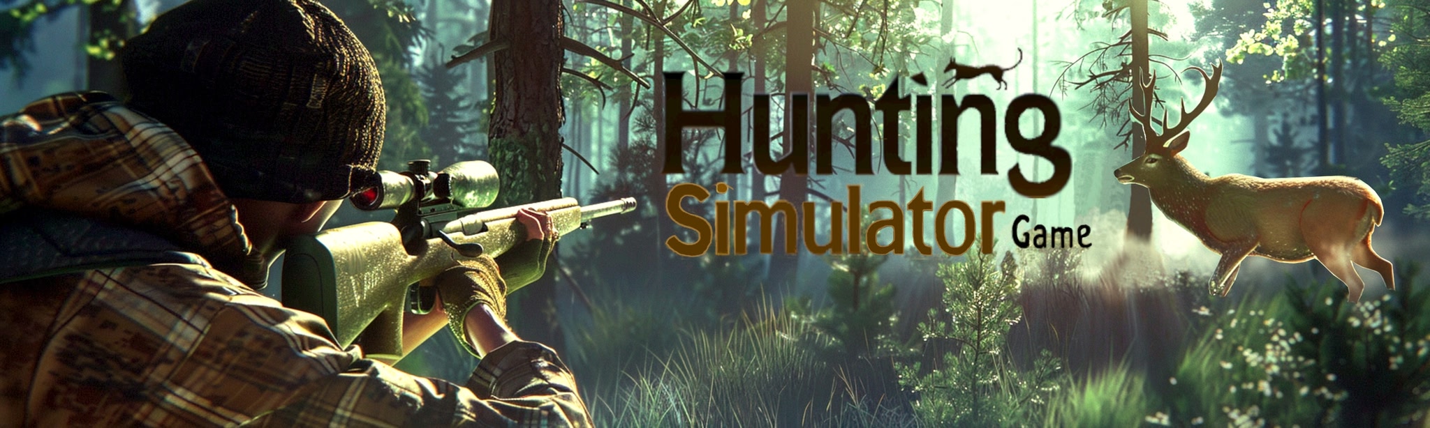 Hunting Simulator game VR hero image