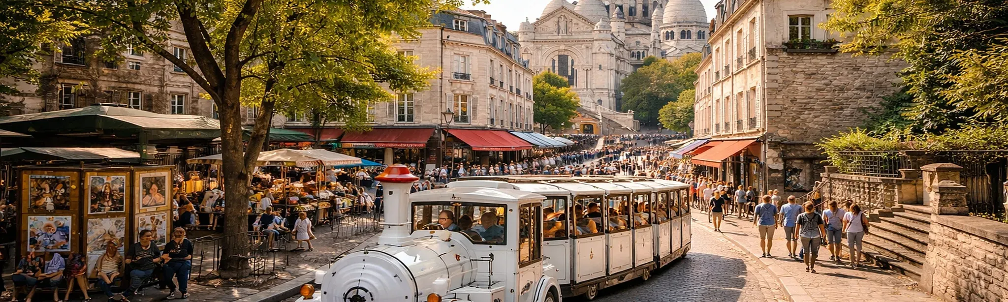 VR Travel Paris Montmartre Train Ride