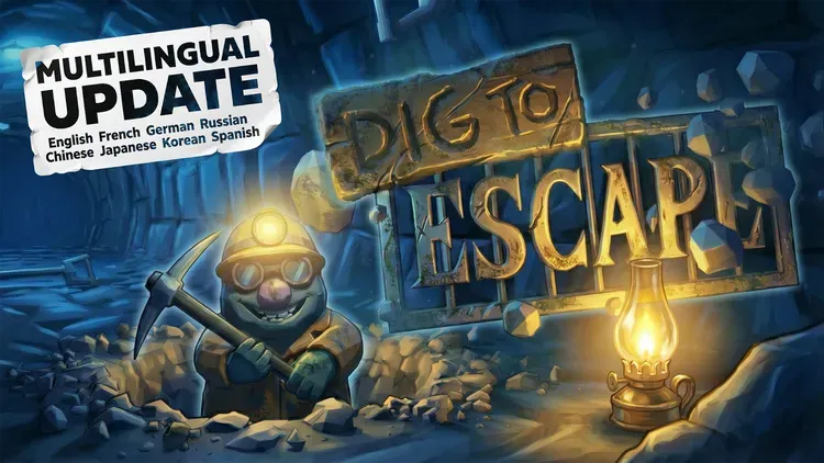 Developer update image for Dig to Escape Goes Global!