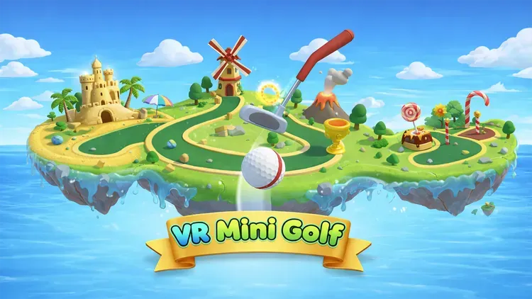 Developer update image for 🎉 Big Update — VR Mini Golf: Smoother play, better physics, fewer bugs! ⛳️🕶️