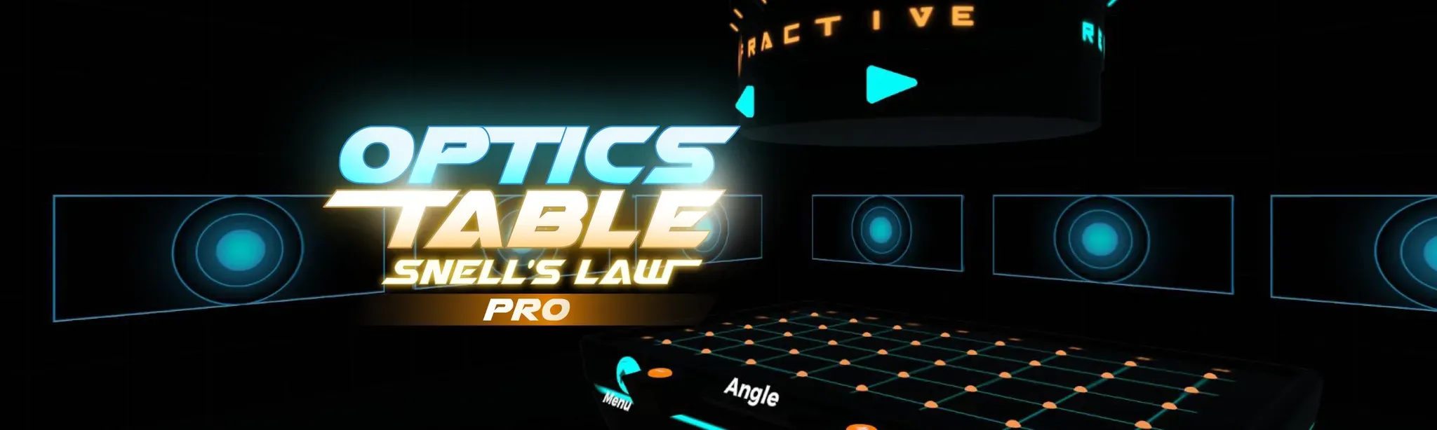Optics Table PRO - Snell's Law