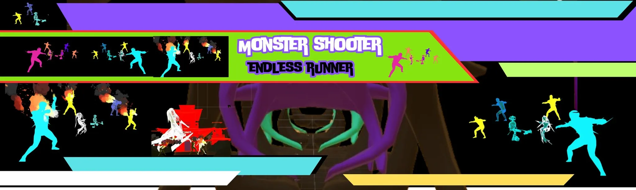 Monster Shooter Endless runner
