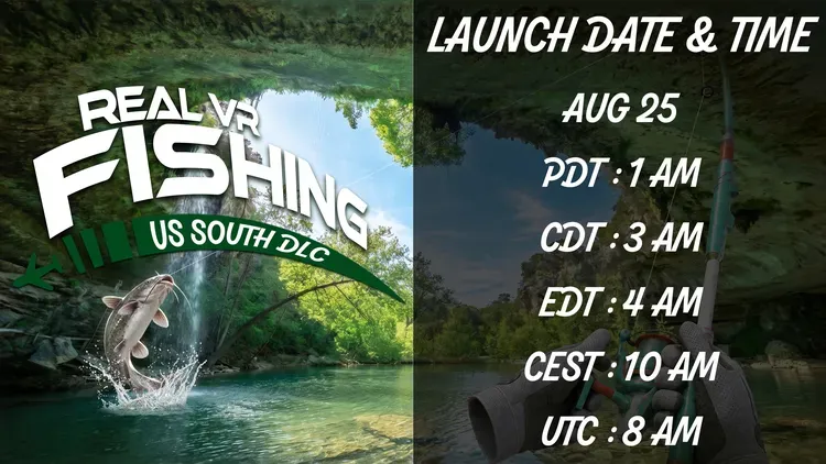 Developer update image for 🎣 It's almost time — US South DLC launches tomorrow!