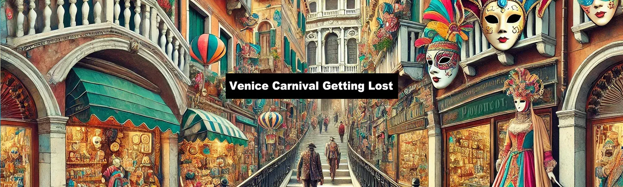 VR Travel Venice Carnival Getting Lost