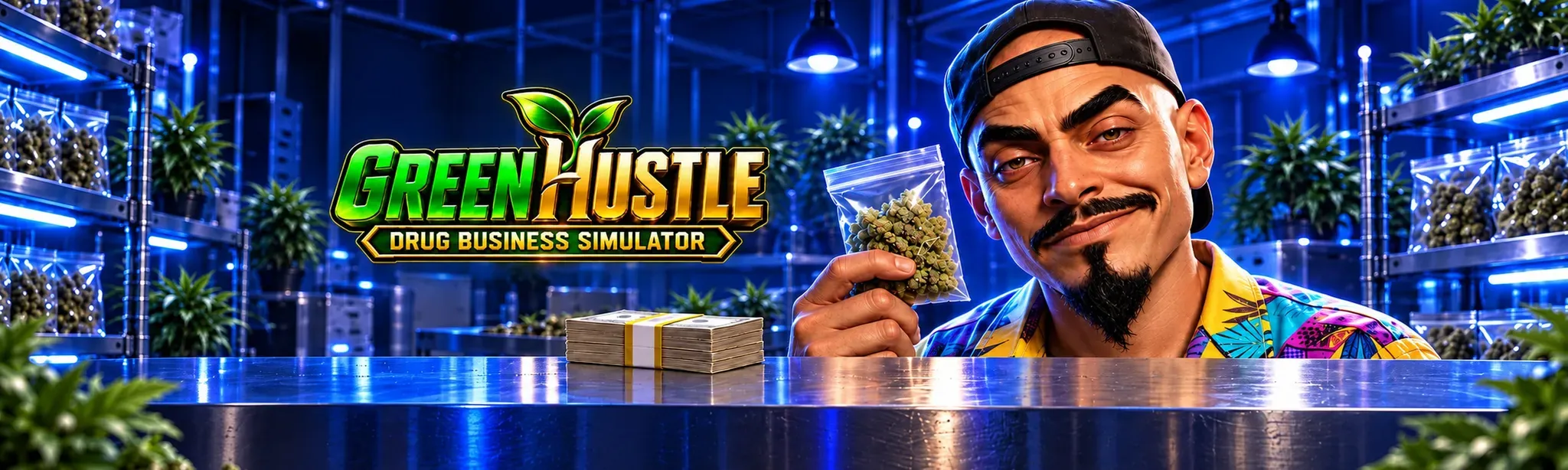Green Hustle: Drug Business Simulator