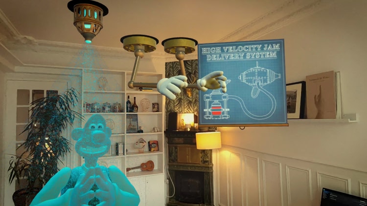 Developer update image for Cracking News!🪐 Announcing JAMTASTIC! the Upcoming Wallace & Gromit Mixed Reality Experience For Meta Quest 3