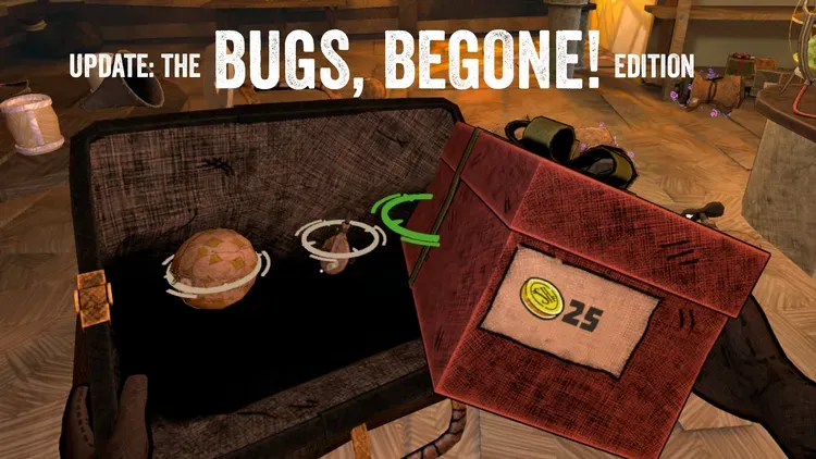 Developer update image for Update: The Bugs, Begone! Edition