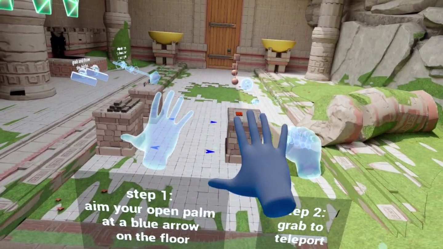 Oculus Hand Gameplay Showcase for Unreal trailer 0