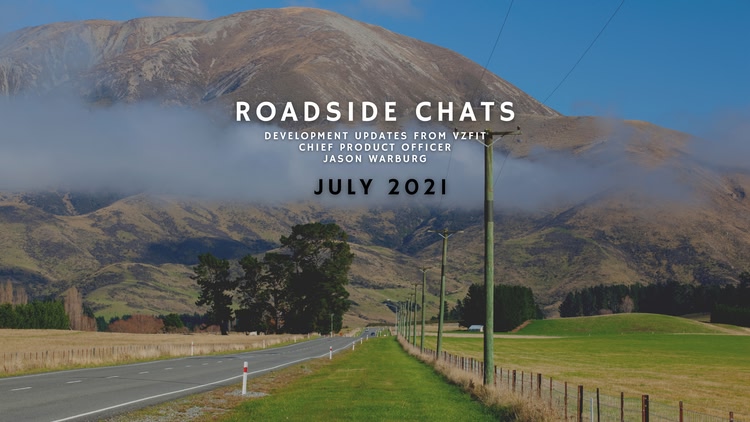 Developer update image for Roadside Chat July 2021