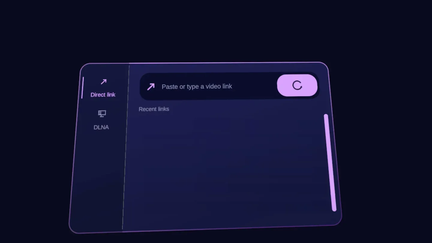PasteToPlay: 180/360 VR Video Player cover image