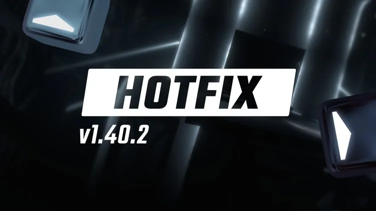 Developer update image for Beat Saber Hotfix v1.40.2