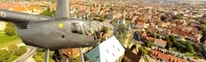 VR Helicopter Flight Quiet Town Germany hero image