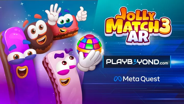 Developer update image for Jolly Match 3 AR Featured at PlayB3yond Indie Game Fest 2025