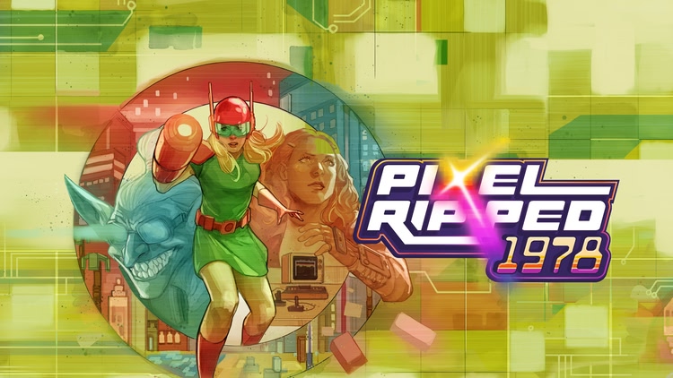 Developer update image for PIXEL RIPPED 1978, the newest entry in the series, is finally out!