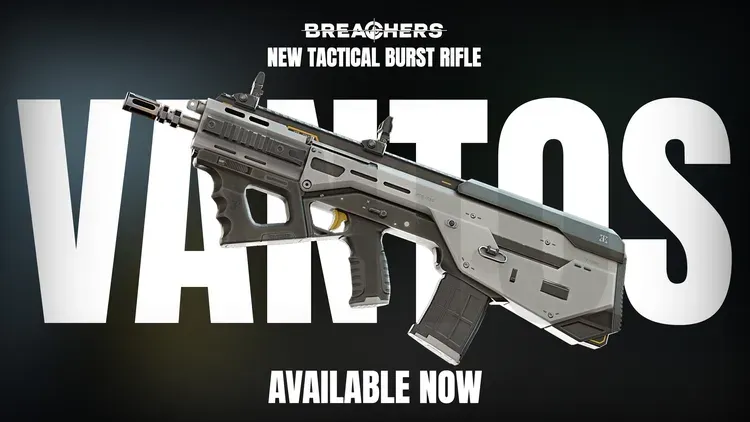 Breachers: Обновление v37.0 с новым оружием Vantos