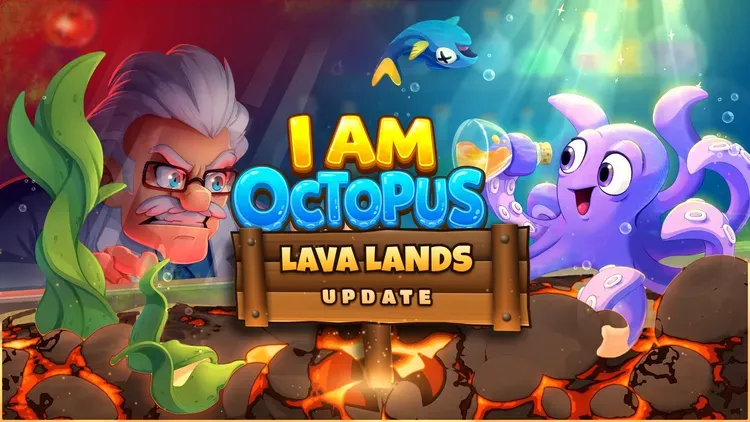 Developer update image for Lava Lands Update: New Level, Achievements & Tentacle Skins