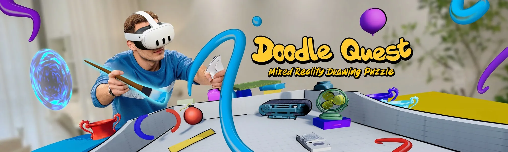 Doodle Quest: Mixed Reality Draw Puzzle