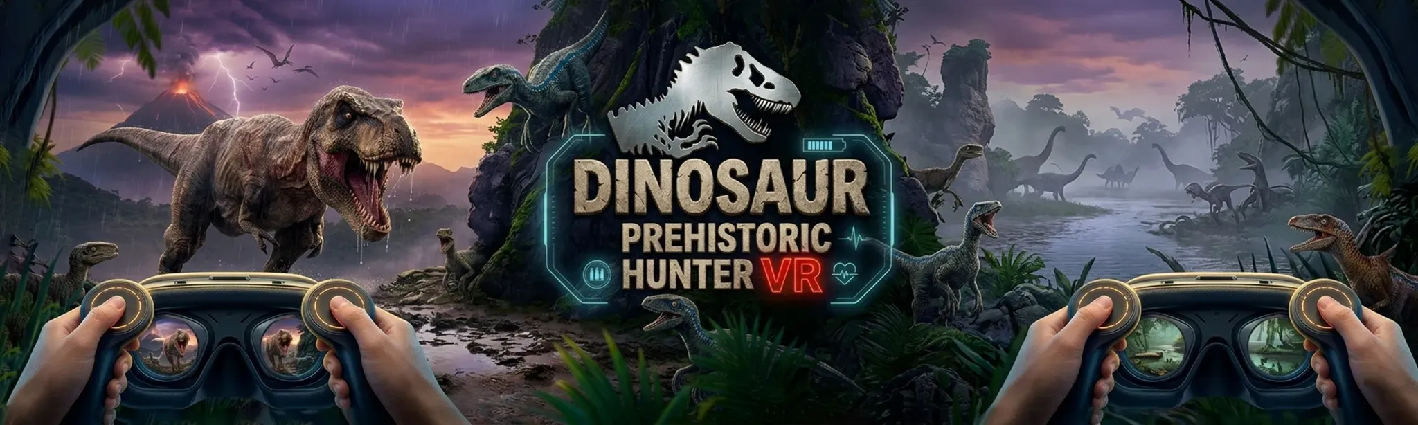 Dinosaur Prehistoric Hunter VR