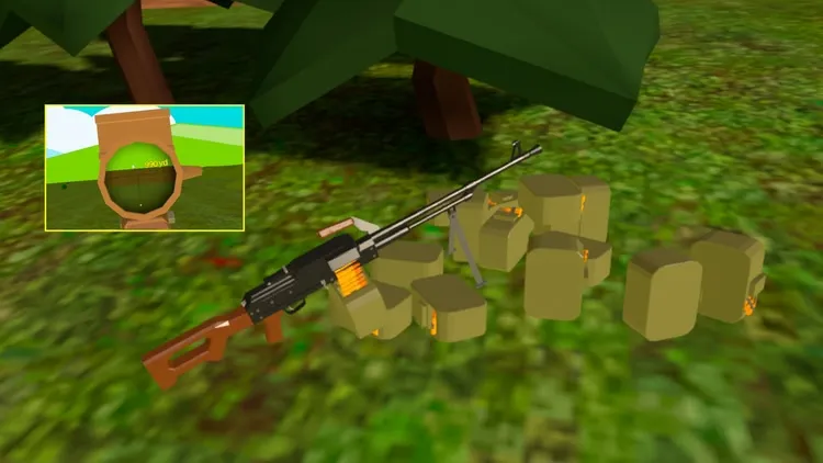Developer update image for New: The PKM machine gun in 7.62x54R! Also: 1000-yard range!