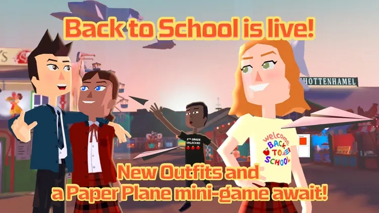 Developer update image for Fresh fits & new fun — explore our Back to School update now! 🎉🎒 